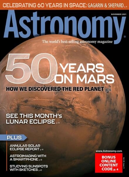 Astronomy – November 2021 Cover
