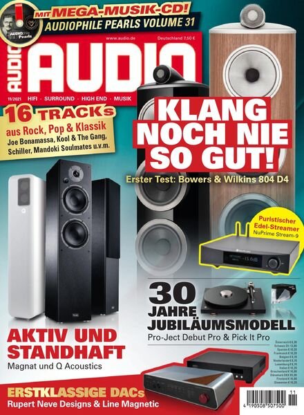 Audio – November 2021 Cover