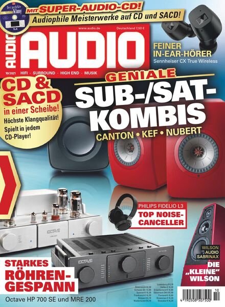 Audio – Oktober 2021 Cover