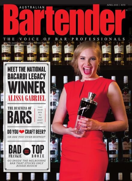 Australian Bartender – April 2015 Cover