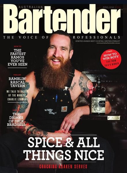 Australian Bartender – April 2016 Cover