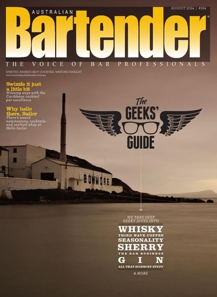 Australian Bartender – August 2014 Cover