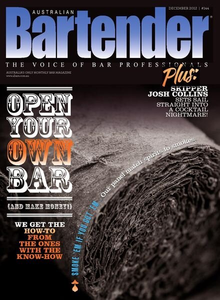 Australian Bartender – December 2012 Cover