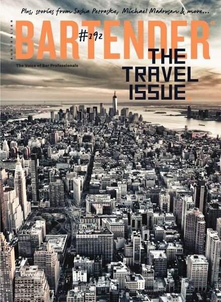 Australian Bartender – December 2016 Cover