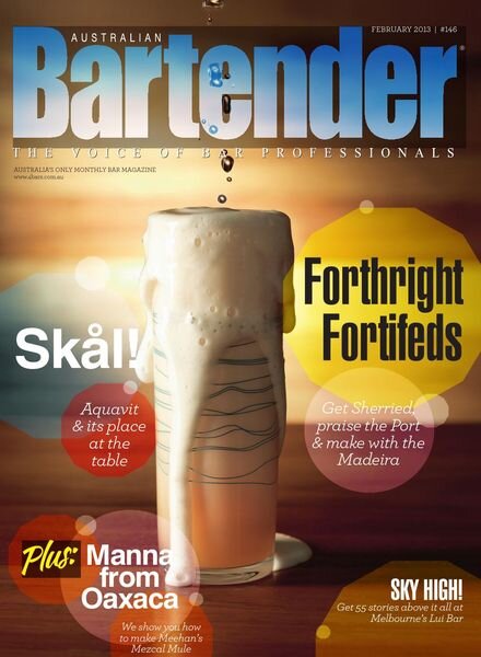 Australian Bartender – February 2013 Cover