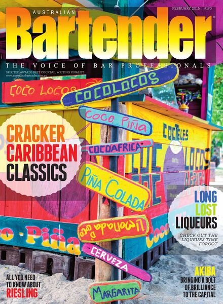 Australian Bartender – February 2015 Cover
