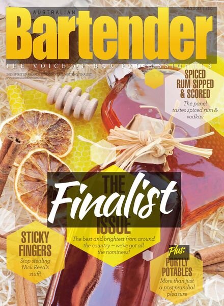 Australian Bartender – July 2013 Cover