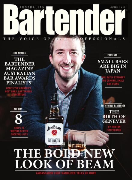 Australian Bartender – July 2016 Cover