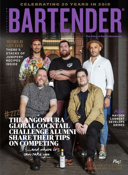 Australian Bartender – June 2019 Cover