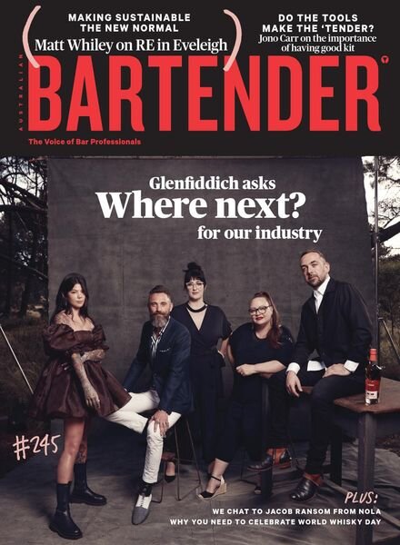Australian Bartender – June 2021 Cover