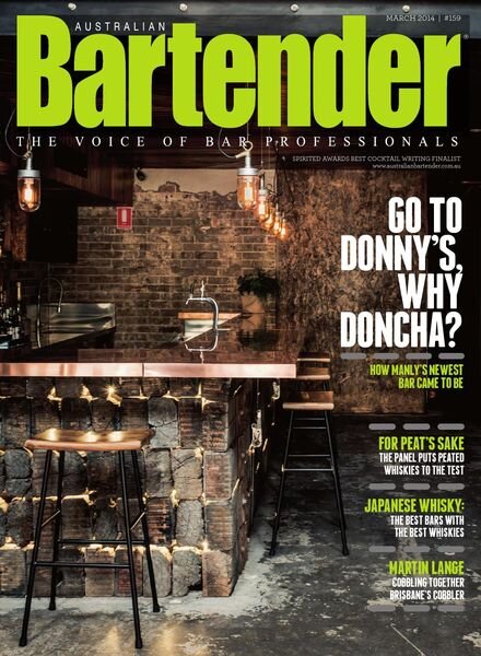 Australian Bartender – March 2014 Cover