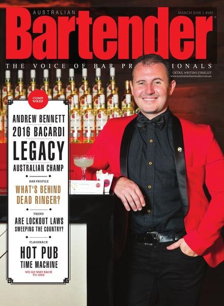 Australian Bartender – March 2016 Cover