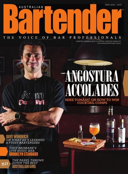 Australian Bartender – May 2015 Cover
