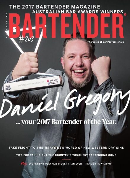 Australian Bartender – November 2017 Cover