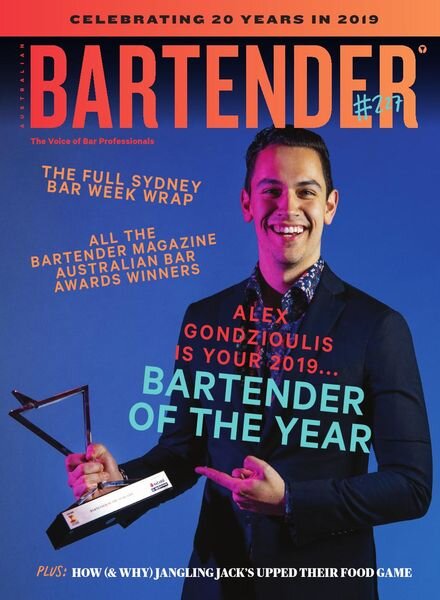 Australian Bartender – November 2019 Cover