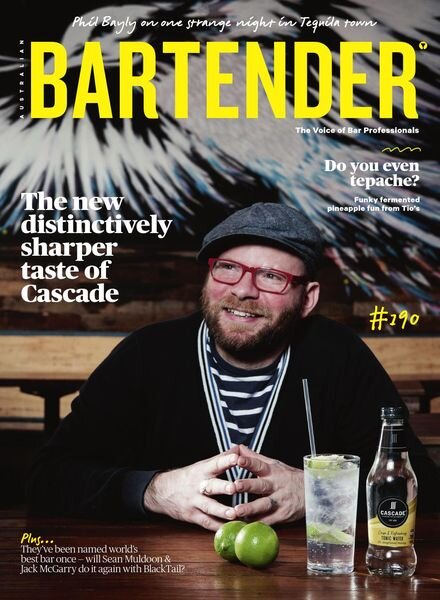 Australian Bartender – October 2016 Cover