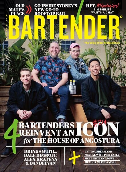 Australian Bartender – October 2018 Cover