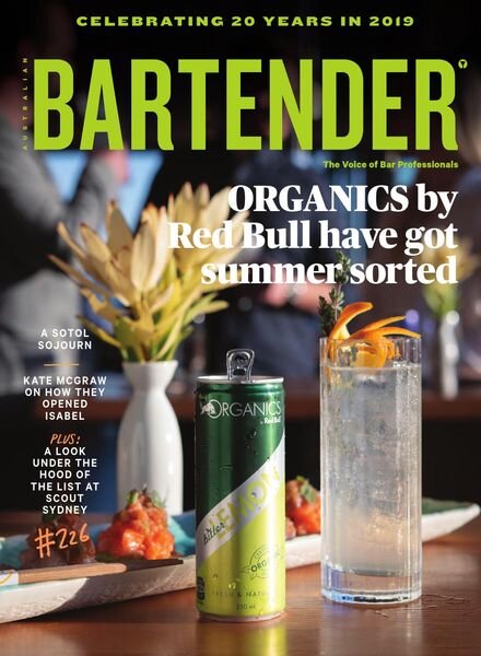 Australian Bartender – October 2019 Cover