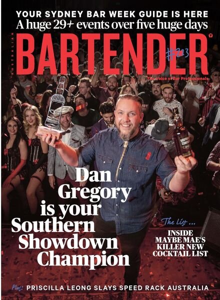 Australian Bartender – September 2018 Cover