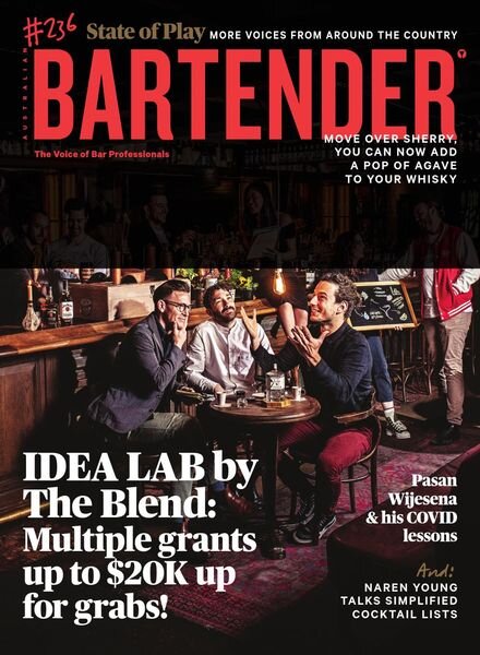 Australian Bartender – September 2020 Cover