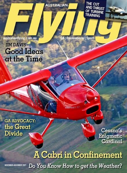 Australian Flying – November 2021 Cover
