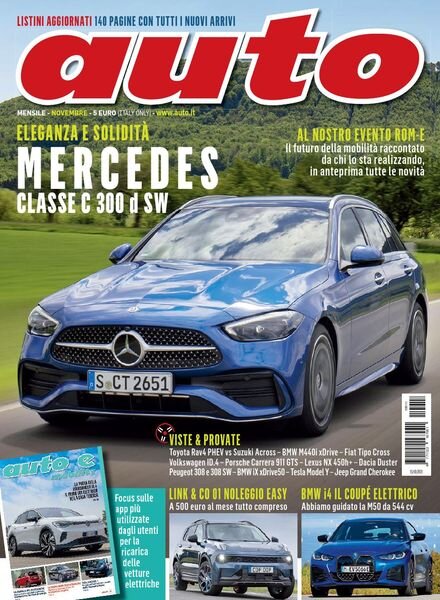 Auto – Novembre 2021 Cover