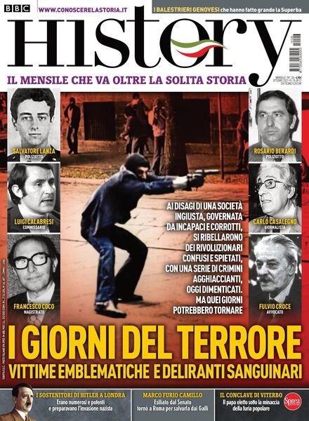 BBC History Italia – ottobre 2021 Cover