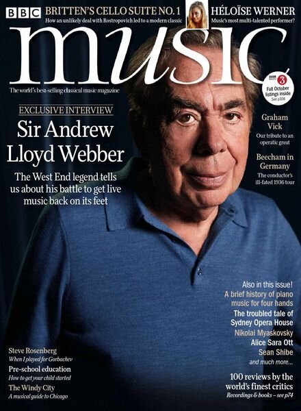 BBC Music – October 2021 Cover