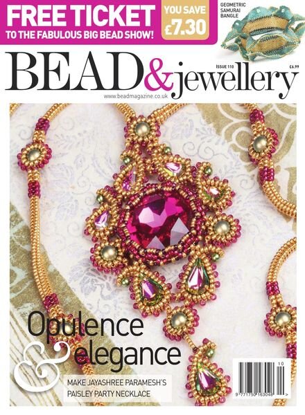 Bead & Jewellery – Issue 110 – September 2021 Cover