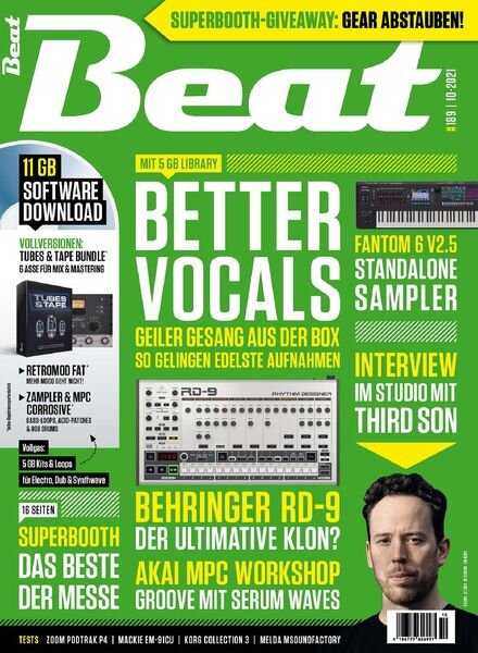 Beat – Oktober 2021 Cover
