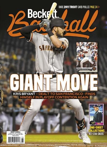 Beckett Baseball – October 2021 Cover