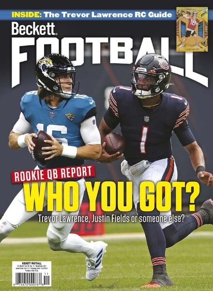 Beckett Football – November 2021 Cover