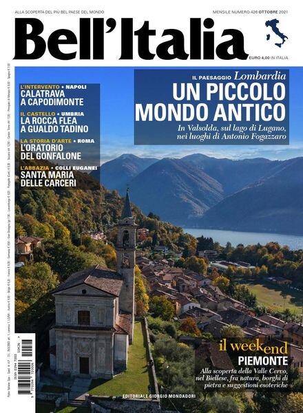 Bell’Italia – Ottobre 2021 Cover