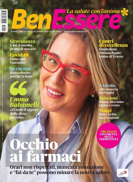 Benessere – Ottobre 2021 Cover
