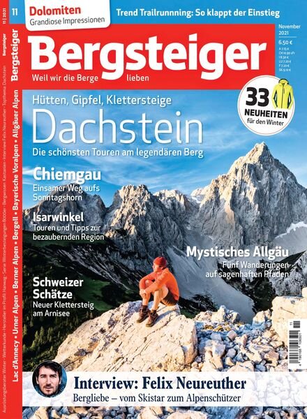 Bergsteiger – November 2021 Cover