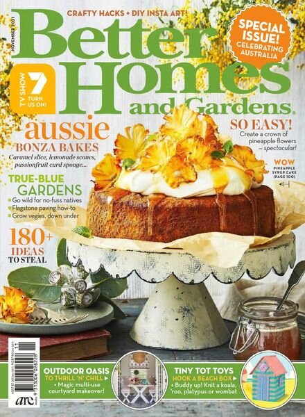 Better Homes and Gardens Australia – November 2021 Cover