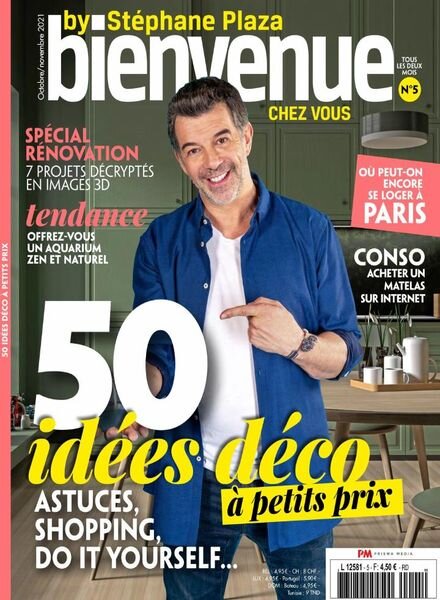 Bienvenue chez vous – Octobre-Novembre 2021 Cover