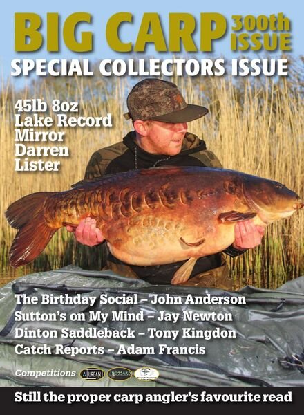 Big Carp – Issue 300 – 25 June 2021 Cover