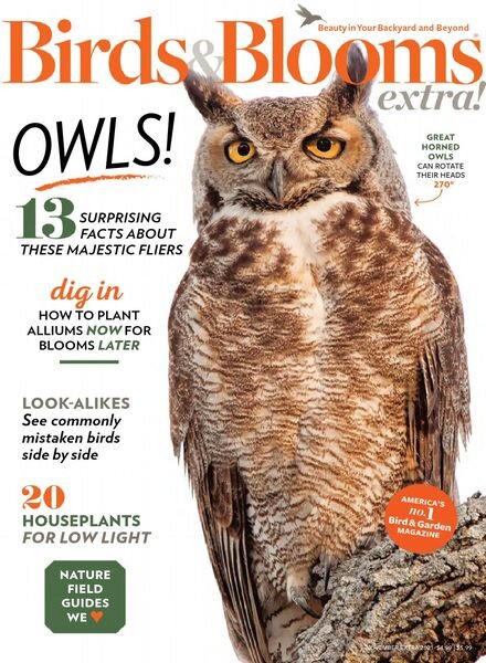 Birds and Blooms Extra – November 2021 Cover