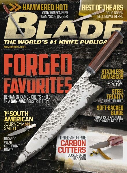 Blade – November 2021 Cover