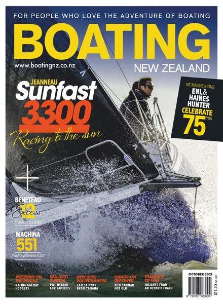 Boating New Zealand – October 2021 Cover