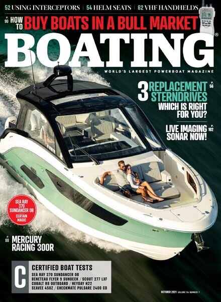 Boating – October 2021 Cover