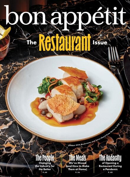 Bon Appetit – October 2021 Cover