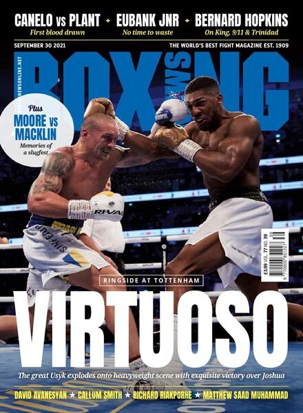 Boxing News – September 30, 2021 Cover