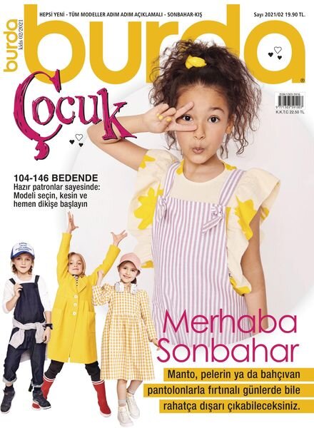 Burda Kids – Eylul 2021 Cover
