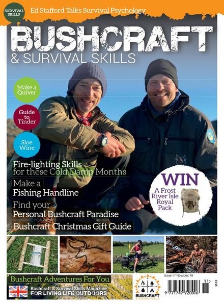 Bushcraft & Survival Skills – Issue 77 – November-December 2018 Cover