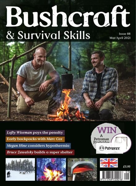 Bushcraft & Survival Skills – Issue 88 – March-April 2021 Cover