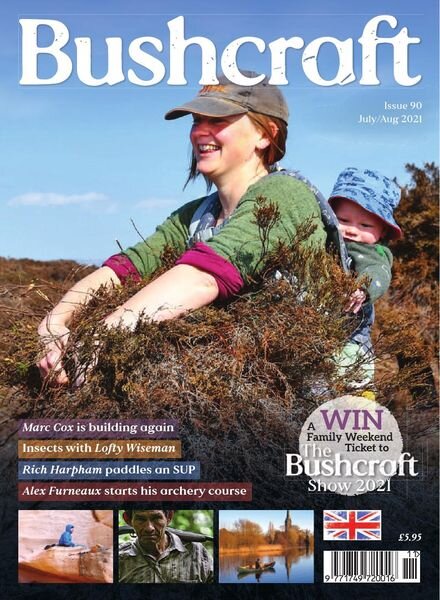 Bushcraft & Survival Skills – Issue 90 – July-August 2021 Cover