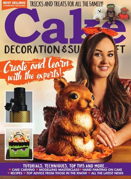 Cake Decoration & Sugarcraft – October 2021 Cover