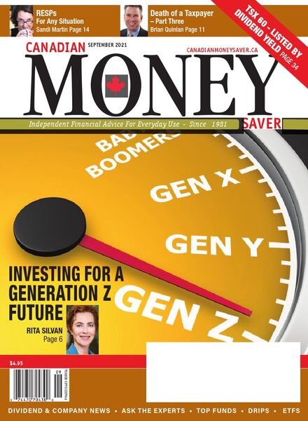 Canadian MoneySaver – September 2021 Cover
